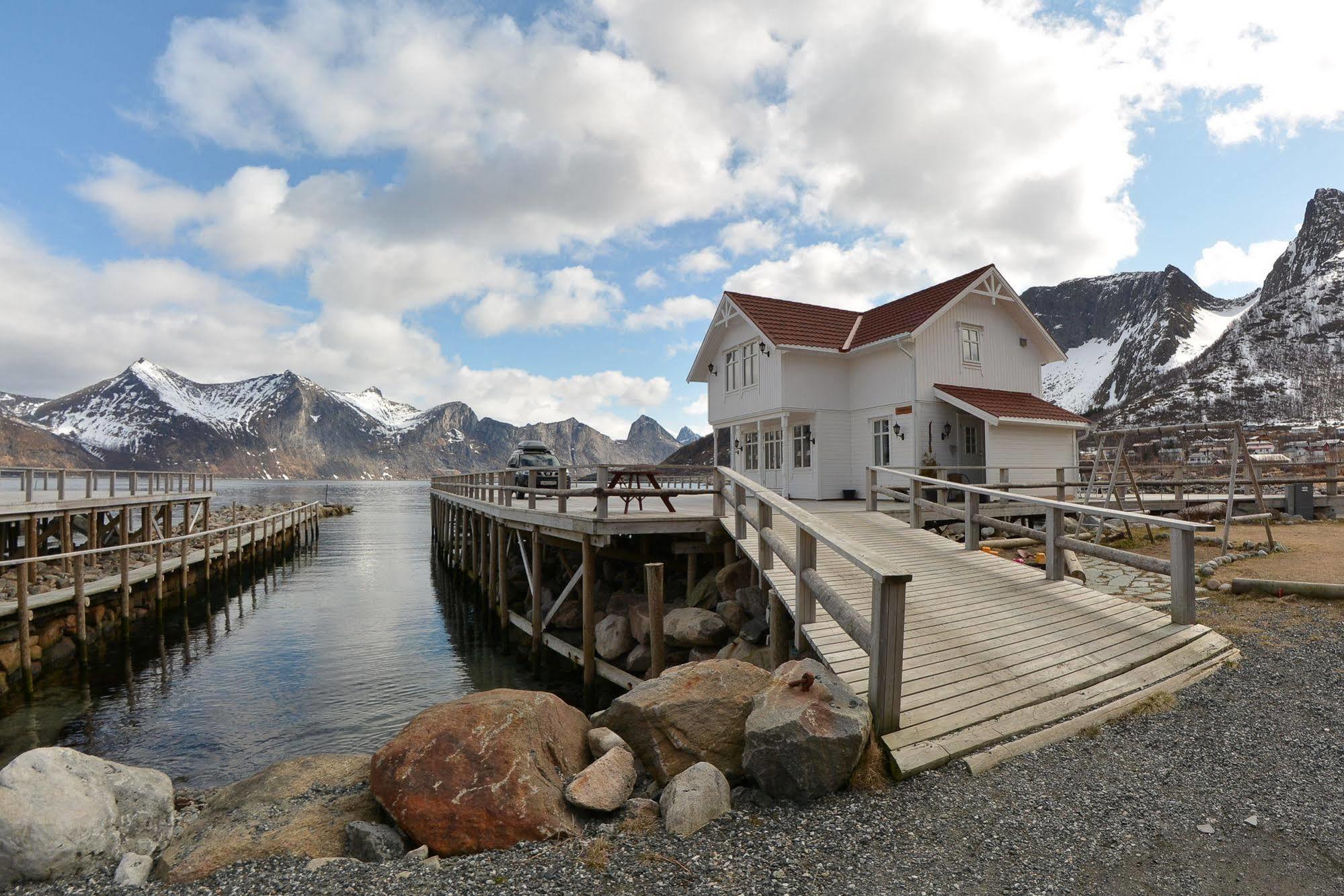 Mefjord Brygge Hotel Tromsø Exterior foto
